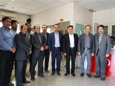 حضور اعضای و پرسنل شورای اسلامی شهر در سازمان انتقال خون