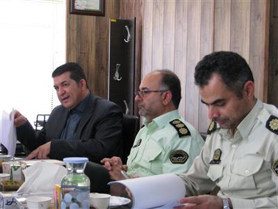 جلسه خیرین امنیت ساز با حضور ریاست شورای اسلامی شهر بجنور برگزار شد