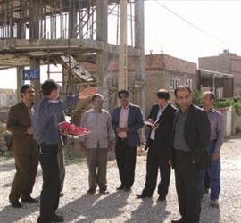 اعضاء شورای اسلامی شهر به همراه شهردار بجنورد از چند محله شهر بازدید كردند .