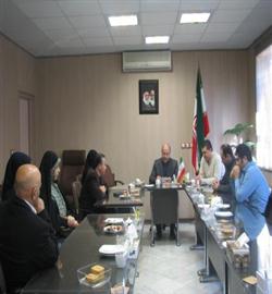 دیدار اعضای شورای اسلامی شهر بجنورد با مدیركل آموزش و پرورش خراسان شمالی