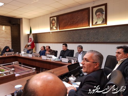 هفتاد و پنجمین جلسه کمیسیون برنامه و بودجه و سرمایه گذاری شورای اسلامی شهر بجنورد برگزار شد.