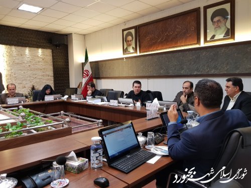 هفتاد و یکمین جلسه رسمی شورای اسلامی شهر بجنورد برگزار شد.