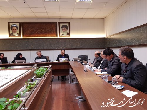 هشتادو دومین جلسه کمیسیون برنامه، بودجه و سرمایه گذاری شورای اسلامی شهر بجنورد برگزار شد.