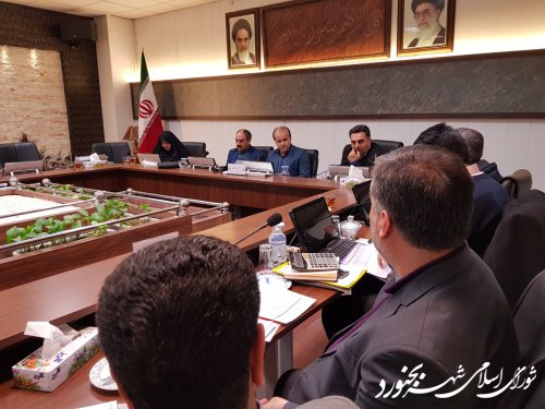 هشتادو چهارمین جلسه کمیسیون برنامه، بودجه و سرمایه گذاری شورای اسلامی شهر بجنورد برگزار شد.