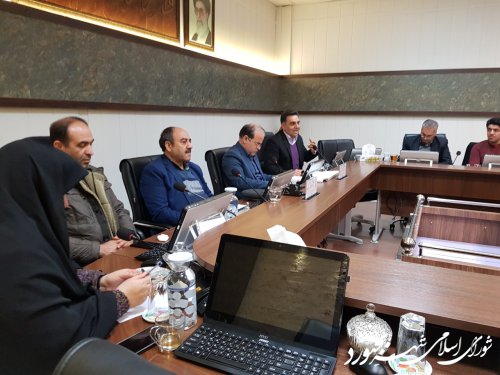 هشتادو پنجمین جلسه کمیسیون برنامه، بودجه و سرمایه گذاری شورای اسلامی شهر بجنورد برگزار شد.