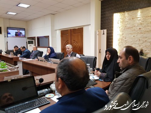 هشتادو پنجمین جلسه کمیسیون برنامه، بودجه و سرمایه گذاری شورای اسلامی شهر بجنورد برگزار شد.