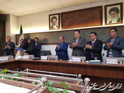 هفتادو نهمین جلسه رسمی شورای اسلامی شهر بجنورد برگزار شد.