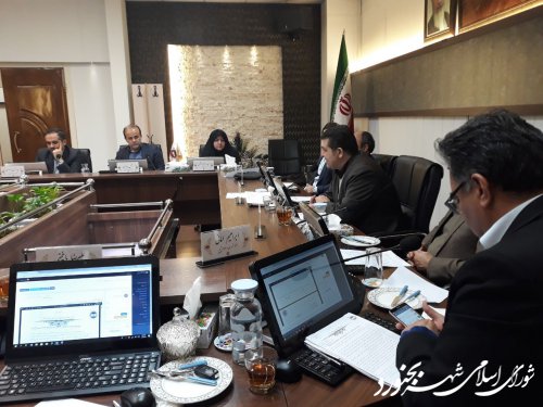 هشتادمین جلسه رسمی شورای اسلامی شهر بجنورد برگزار شد.