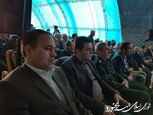 حضور ریاست و اعضای شورای اسلامی شهر بجنورد در جشن روز درختکاری