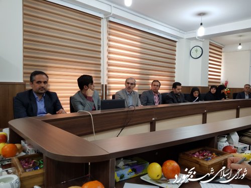 نشست هم اندیشی ریاست و اعضای شورای اسلامی شهر بجنورد با اعضای هیئت رئیسه و هیات علمی دانشگاه کوثر بجنورد انجام شد.