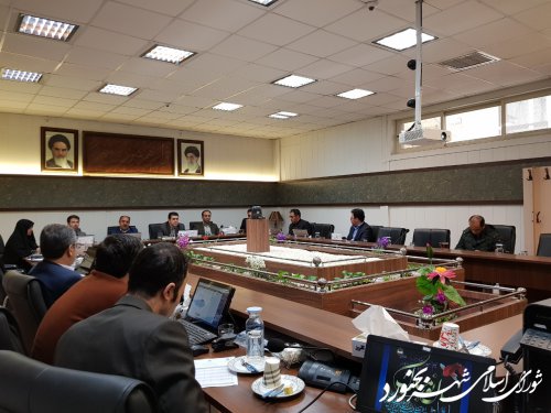 هشتادو سومین جلسه رسمی شورای اسلامی شهر بجنورد برگزار گردید.