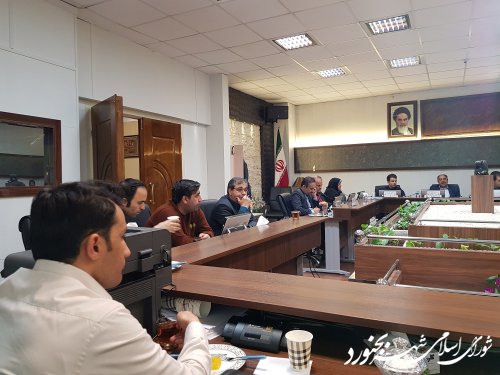 هشتادو چهارمین جلسه رسمی شورای اسلامی شهر بجنورد برگزار گردید