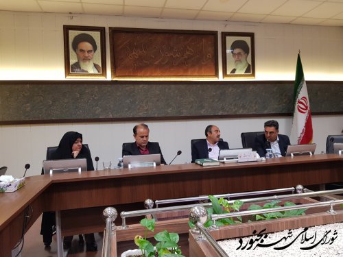 سی و چهارمین جلسه کمیسیون خدمات و زیست شهری شورای اسلامی شهر بجنورد برگزار گردید.