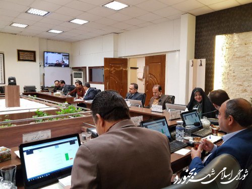 هشتادو ششمین جلسه رسمی شورای اسلامی شهر بجنورد برگزار شد.