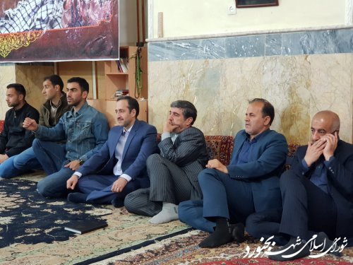 دیدار منتخبین مردم در شورای اسلامی شهر بجنورد با اهالی محله صادقیه برگزار گردید.