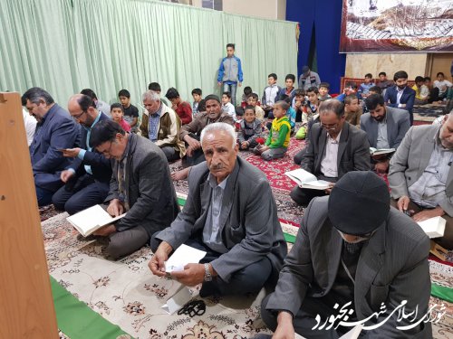 دیدار منتخبین مردم در شورای اسلامی شهر بجنورد با اهالی محله صادقیه برگزار گردید.