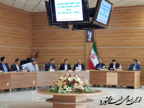 حضور ریاست و اعضای شورای اسلامی شهر بجنورد در دانشگاه آزاد اسلامی بجنورد