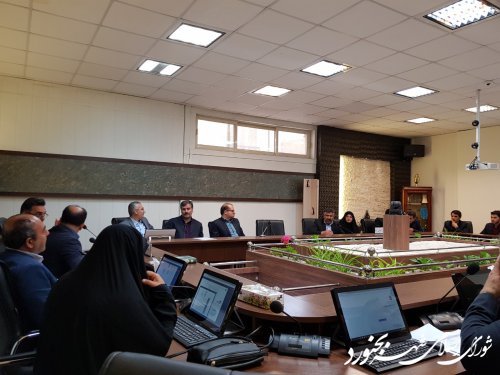 یکصدو چهارمین جلسه کمیسیون برنامه و بودجه شورای اسلامی شهر بجنورد برگزار شد.