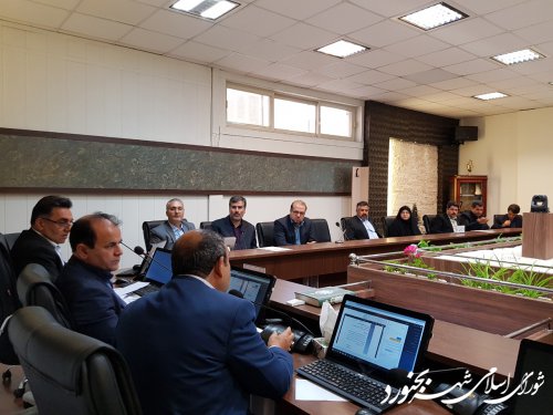 یکصدو چهارمین جلسه کمیسیون برنامه و بودجه شورای اسلامی شهر بجنورد برگزار شد.