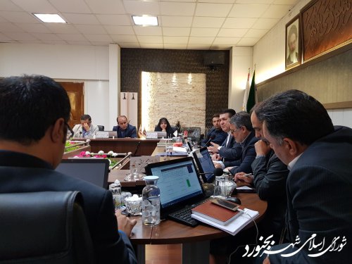 نودو سومین جلسه رسمی شورای اسلامی شهر بجنورد برگزار شد.
