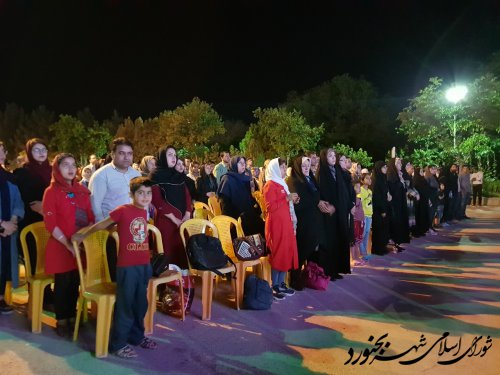 نخستین شب جشن هفته فرهنگی بجنورد برگزار شد.