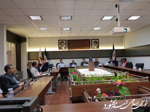 نودو پنجمین جلسه رسمی شورای اسلامی شهر بجنورد برگزار شد.