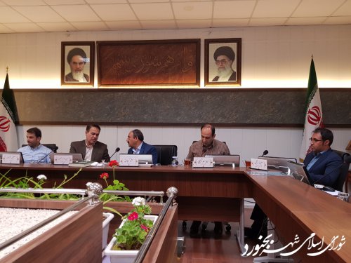 نودو ششمین جلسه رسمی شورای اسلامی شهر بجنورد به صورت فوق العاده برگزار شد.