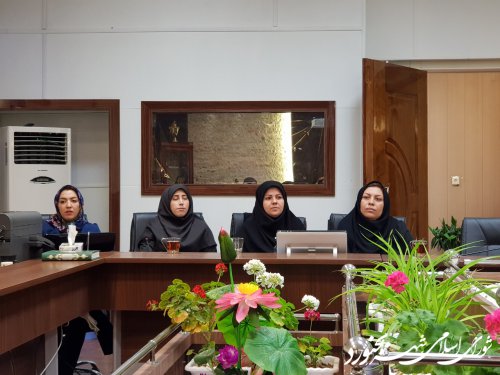 جلسه کمیته بانوان شورای اسلامی شهر بجنورد برگزار شد.