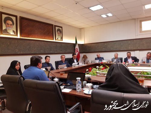 یکصدو هشتمین جلسه کمیسیون برنامه، بودجه و سرمایه گذاری شورای اسلامی شهر بجنورد برگزار شد.