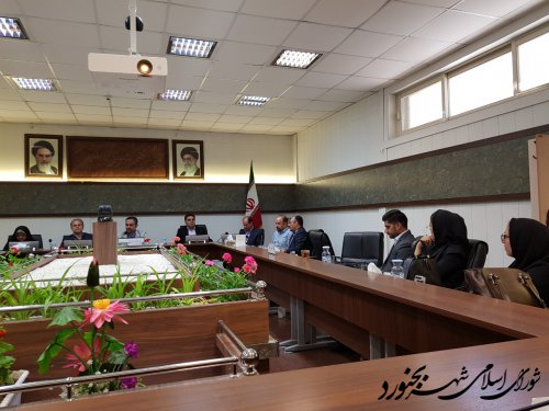 جلسه کمیسیون عمران، معماری و شهرسازی شورای اسلامی شهر بجنورد برگزار شد.