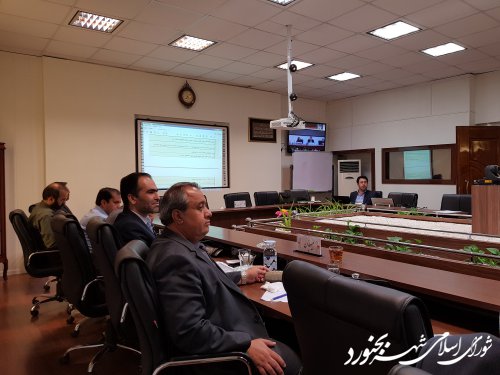 چهارمین جلسه شورای پژوهشی شورای اسلامی شهر بجنورد برگزار شد