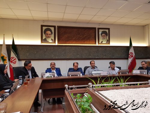 جلسه کمیسیون ورزش و جوانان شورای اسلامی شهر بجنورد برگزار شد