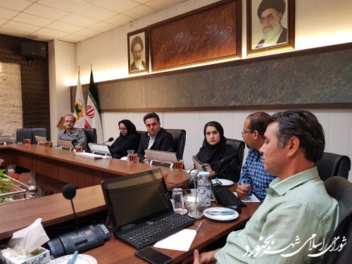 پنجمین جلسه شورای پژوهشی شورای اسلامی شهر بجنورد برگزار شد.