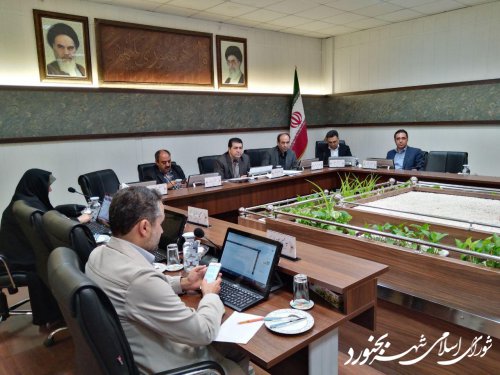 یکصدو چهارمین جلسه رسمی شورای اسلامی شهر بجنورد برگزار شد.