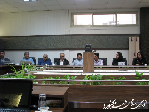 شصت و ششمین جلسه کمیسیون ورزش و جوانان شورای اسلامی شهر بجنورد برگزار شد.