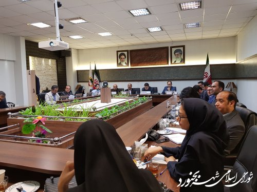 یکصدو ششمین جلسه رسمی شورای اسلامی شهر بجنورد برگزار شد.