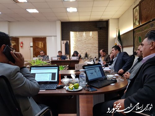 یکصدو هفدهمین جلسه رسمی شورای اسلامی شهر بجنورد برگزار شد.