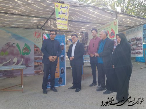 حضور ریاست کمیسیون های فرهنگی اجتماعی و بانوان در جشنوراه روز ملی روستا و عشایر