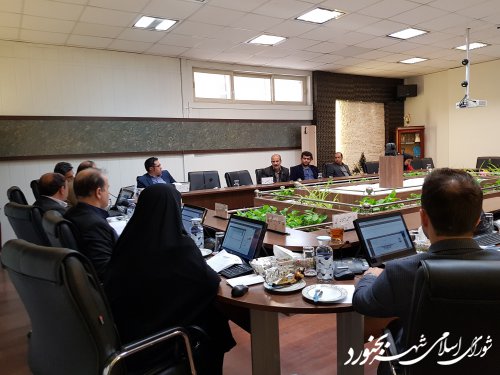 یکصدو بیست و دومین جلسه رسمی شورای اسلامی شهر بجنورد برگزار شد