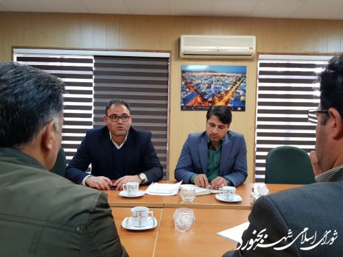 جلسه رئیس پارک علم و فناوری خراسان شمالی با رئیس مرکز آموزش و پژوهش های شورای اسلامی شهر بجنورد برگزار شد.