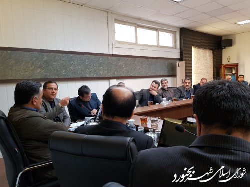 یکصدو بیست و نهمین جلسه کمیسیون برنامه، بودجه و سرمایه گذاری شورای اسلامی شهر بجنورد برگزار شد.