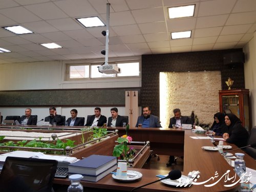 جلسه کمیسیون برنامه، بودجه و سرمایه گذاری شورای اسلامی شهر بجنورد برگزار شد.