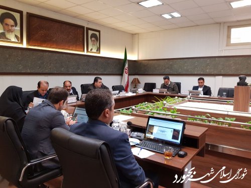 یکصدو سی امین جلسه رسمی شورای اسلامی شهر بجنورد برگزار شد.