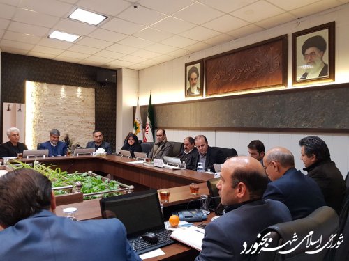 جلسه کمیسیون برنامه، بودجه و سرمایه گذاری شورای اسلامی شهر بجنورد با حضور مدیر آب و فاضلاب شهری بجنورد برگزار شد.