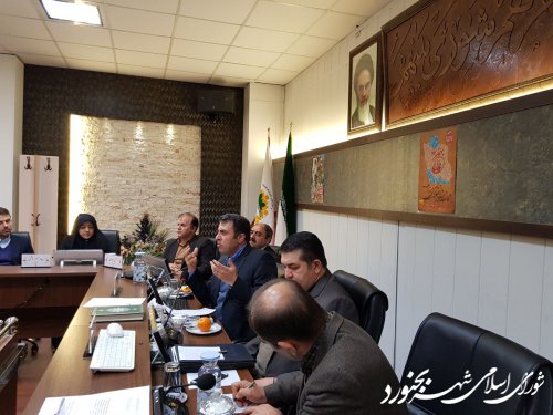 یکصدو سی و چهارمین جلسه رسمی شورای اسلامی شهر بجنورد برگزار شد.