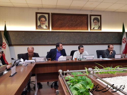 یکصدو سی و ششمین جلسه رسمی شورای اسلامی شهر بجنورد برگزار شد.
