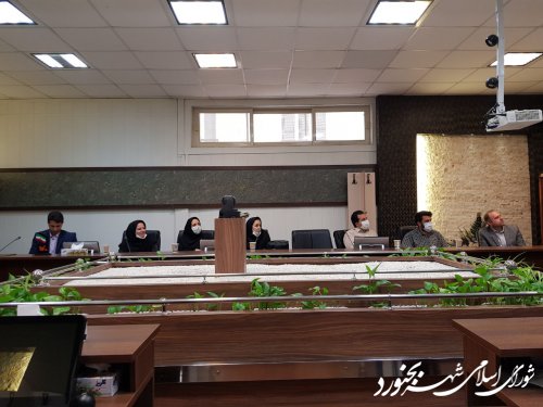 جلسه کمیسیون فرهنگی و اجتماعی شورای اسلامی شهر بجنورد با حضور مدیران استانی و شهرستان برگزار شد.