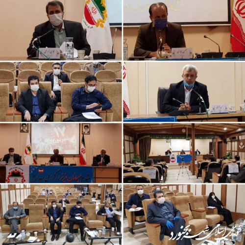 جلسه تلفیقی کمیسیون های شش گانه شورای اسلامی شهر بجنورد برگزار شد.