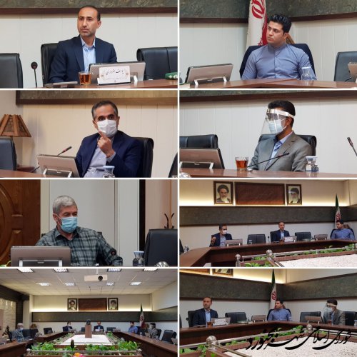 نخستین جلسه کمیسیون برنامه و بودجه  دوره ششم شورای اسلامی شهر بجنورد برگزار شد.