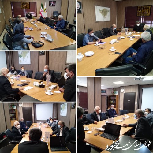 دیدار اعضای ستاد توسعه استان با جمشید عین بیگی رئیس شورای اسلامی شهر بجنورد انجام شد.